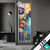 Led Glasbild Farbexplosion Portraet Florence Schmal Produktvorschau