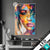 Led Glasbild Farbexplosion Portraet Lola Hochformat Produktvorschau