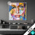 Led Glasbild Farbexplosion Portraet Nova Quadrat Produktvorschau