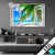 Led Glasbild Fensterblick Karibik Palme Querformat Produktvorschau