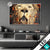 Led Glasbild Feuer Loewe Querformat Produktvorschau