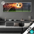 Led Glasbild Feuriger Fussball Panorama Produktvorschau