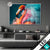 Led Glasbild Flamingo In Bunter Rauchwolke Querformat Produktvorschau