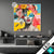 Led Glasbild Florales Frauenportraet Fiona Quadrat Produktvorschau
