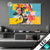Led Glasbild Florales Frauenportraet Fiona Querformat Produktvorschau