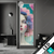 Led Glasbild Florales Frauenportraet Miona Schmal Produktvorschau