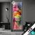 Led Glasbild Florales Frauenportraet Rosalie Schmal Produktvorschau