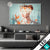 Led Glasbild Florales Frauenportraet Viola Querformat Produktvorschau