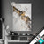 Led Glasbild Fluid Art Gold Hochformat Produktvorschau