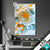 Led Glasbild Fluid Art Lagune Hochformat Produktvorschau