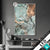 Led Glasbild Fluid Art Tuerkis Hochformat Produktvorschau