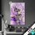 Led Glasbild Fluid Art Violett Hochformat Produktvorschau