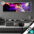 Led Glasbild Frau Im Neonlicht Panorama Produktvorschau