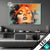 Led Glasbild Frau Mit Buntem Rauch Querformat Produktvorschau