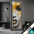 Led Glasbild Frau Mit Goldfarbe Schmal Produktvorschau