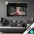 Led Glasbild Frau Mit Hut Rose Querformat Produktvorschau