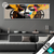 Led Glasbild Frau Mit Kopfhoerern Panorama Produktvorschau