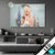 Led Glasbild Frauenportrait Mit Blumen Querformat Produktvorschau