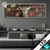 Led Glasbild Friedlicher Hirsch Und Blueten Panorama Produktvorschau