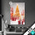 Led Glasbild Froehliche Weihnachten Hochformat Produktvorschau