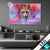 Led Glasbild Fuchs In Farbnebel Querformat Produktvorschau
