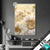 Led Glasbild Funkelnde Blumen In Gold Hochformat Produktvorschau