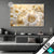 Led Glasbild Funkelnde Blumen In Gold Querformat Produktvorschau