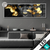 Led Glasbild Goldblumen Panther Panorama Produktvorschau