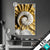 Led Glasbild Goldene Muschel Kunst Hochformat Produktvorschau