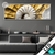Led Glasbild Goldene Muschel Kunst Panorama Produktvorschau