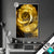 Led Glasbild Goldene Rose Hochformat Produktvorschau