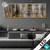 Led Glasbild Goldene Skyline Vision Panorama Produktvorschau