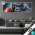 Led Glasbild Gorilla Mit Roten Boxhandschuhen Panorama Produktvorschau