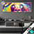 Led Glasbild Graffiti Loewe Panorama Produktvorschau