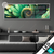 Led Glasbild Gruene Spiralblaetter Panorama Produktvorschau