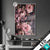 Led Glasbild Hellrosa Blumen Hochformat Produktvorschau
