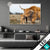 Led Glasbild Highlander Familie Querformat Produktvorschau