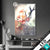 Led Glasbild Hirsch Blumen Hochformat Produktvorschau