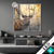 Led Glasbild Hirsch Im Morgenlicht Quadrat Produktvorschau