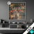 Led Glasbild Hirsch Mit Floralem Geweih Quadrat Produktvorschau