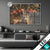 Led Glasbild Hirsch Mit Floralem Geweih Querformat Produktvorschau