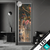 Led Glasbild Hirsch Mit Floralem Geweih Schmal Produktvorschau
