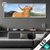 Led Glasbild Hochland Bulle Panorama Produktvorschau