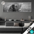 Led Glasbild Hochland Rind Schwarz Weiss No 2 Panorama Produktvorschau