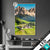 Led Glasbild Idyllisches Dorf In Den Bergen Hochformat Produktvorschau