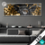 Led Glasbild Junger Hirsch Und Goldblumen Panorama Produktvorschau