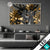 Led Glasbild Junger Hirsch Und Goldblumen Querformat Produktvorschau