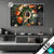 Led Glasbild Kaffee Inmitten Wunderschoener Blumen Querformat Produktvorschau