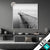 Led Glasbild Kalter Morgen Am Meer Quadrat Produktvorschau
