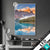 Led Glasbild Kanadischer Bergsee Hochformat Produktvorschau